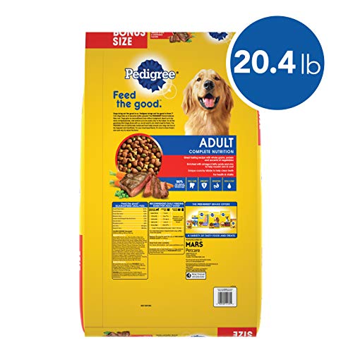 30 lb. Bag Adult Dry Dog Food Roasted Chicken, Rice & Vegetable Flavor Dog Kibble M626
