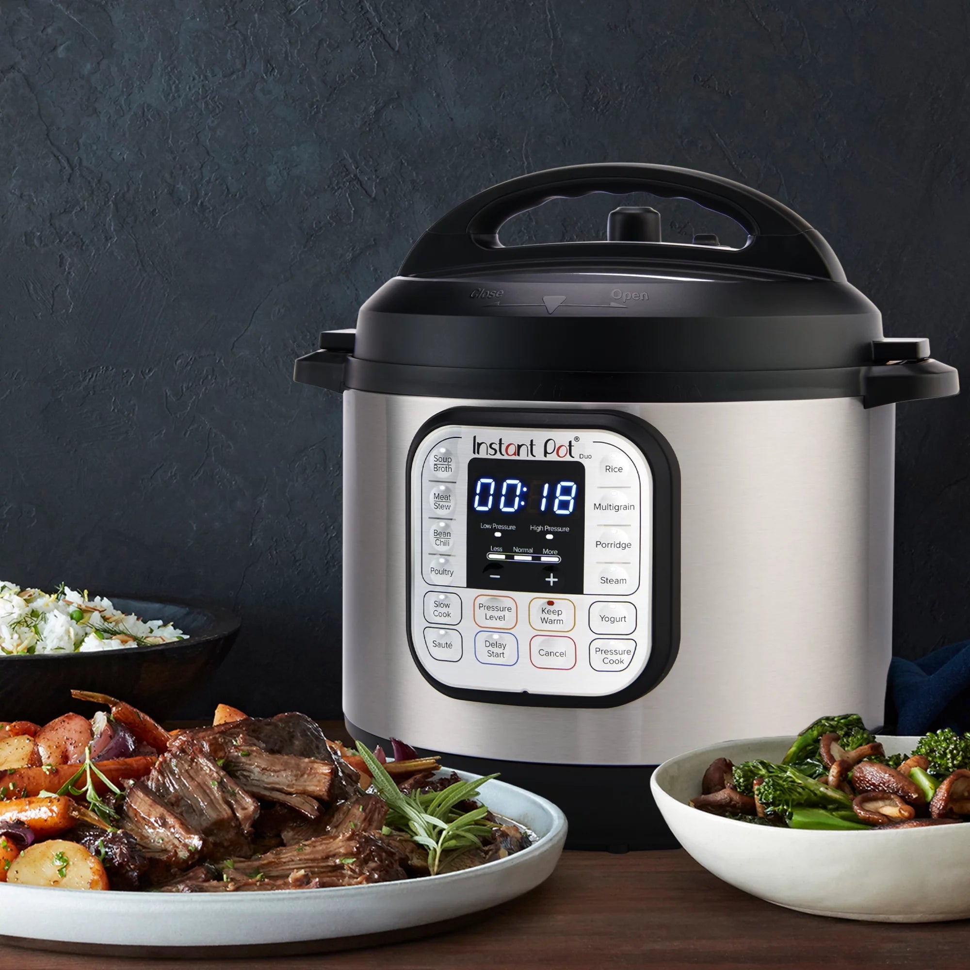 7-in-1 Electric Pressure Cooker, Stainless Steel, 8 Quart G53546