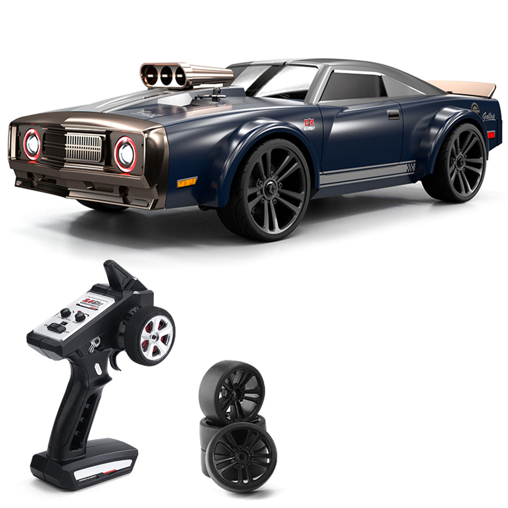 Remote Control Drift Car 2.4GHz 4WD 35kmh RTR with Angel Eye Headlights Z202