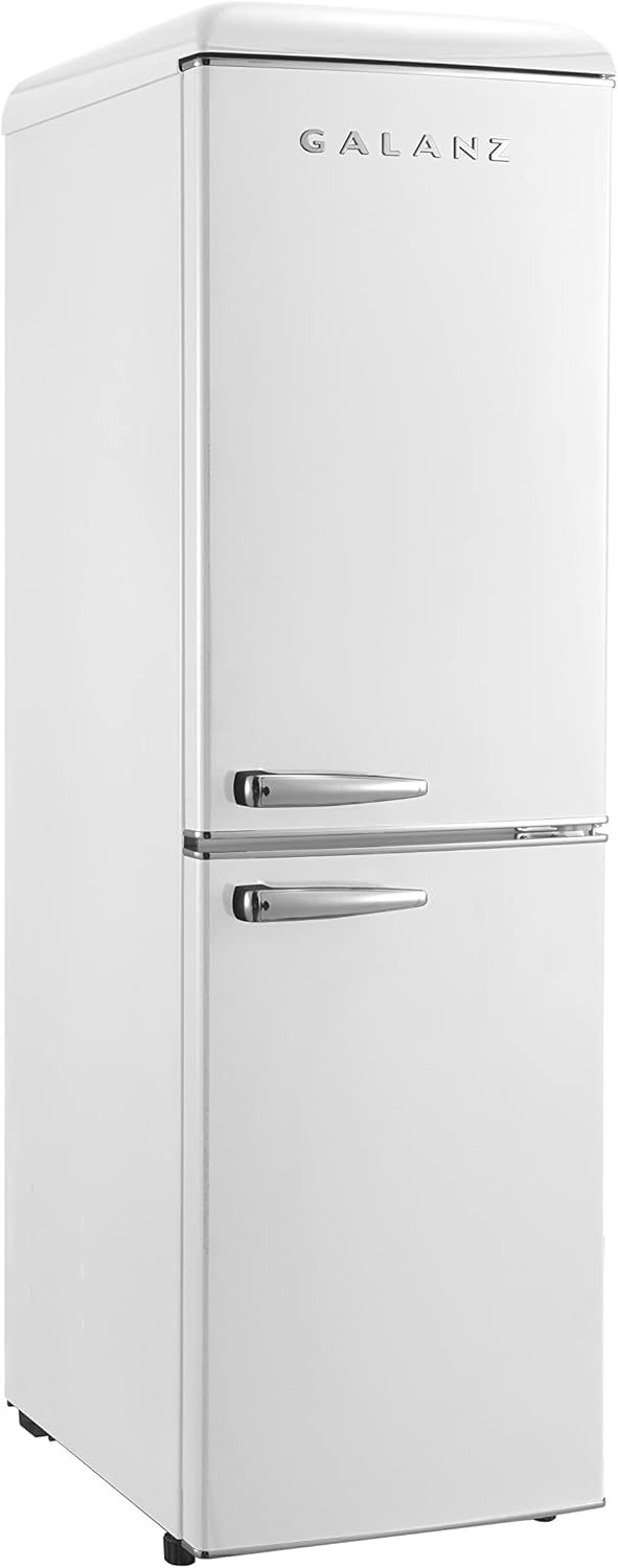 White 10.0 Cu Ft Retro Refrigerator P37914