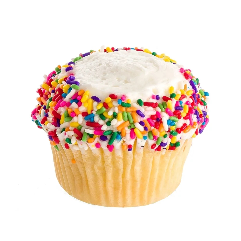 Fresh Vanilla Sprinkle Cupcake P960