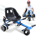 Blue Hoverboard Go Kart with Off-Road Tire and Shock Absorber T50166
