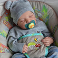 18-Inch Realistic Soft Cloth Body Poseable Baby Doll R8405