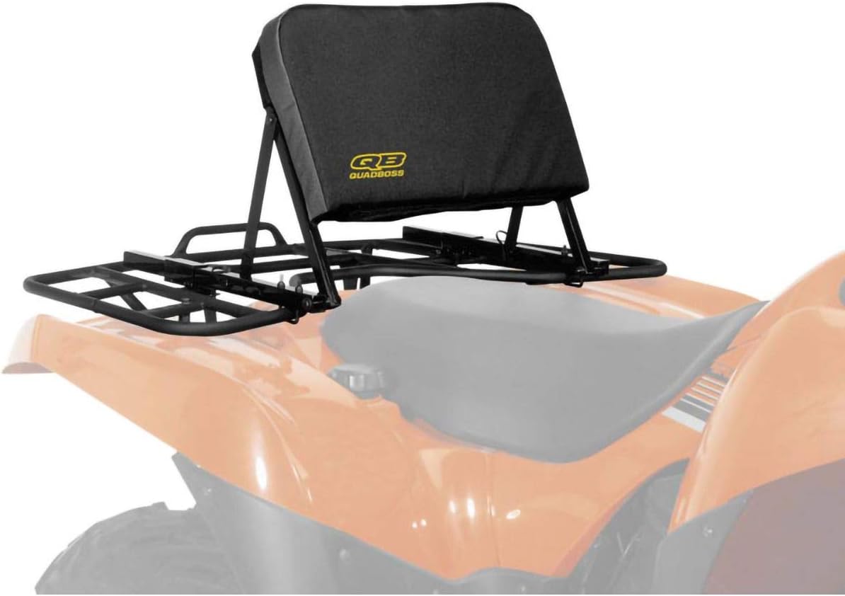 Black ATV Backrest Pack of 2 X726