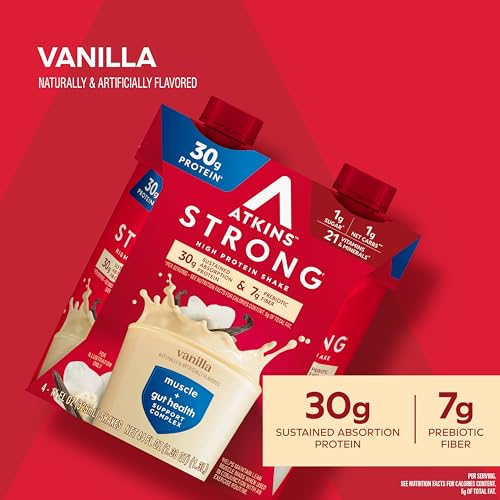 Milk Chocolate Flavored High Protein Shake, 30g Protein, 12 Count Z7133