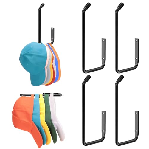 2Pcs Wall Hat Rack with Strong Adhesive A397