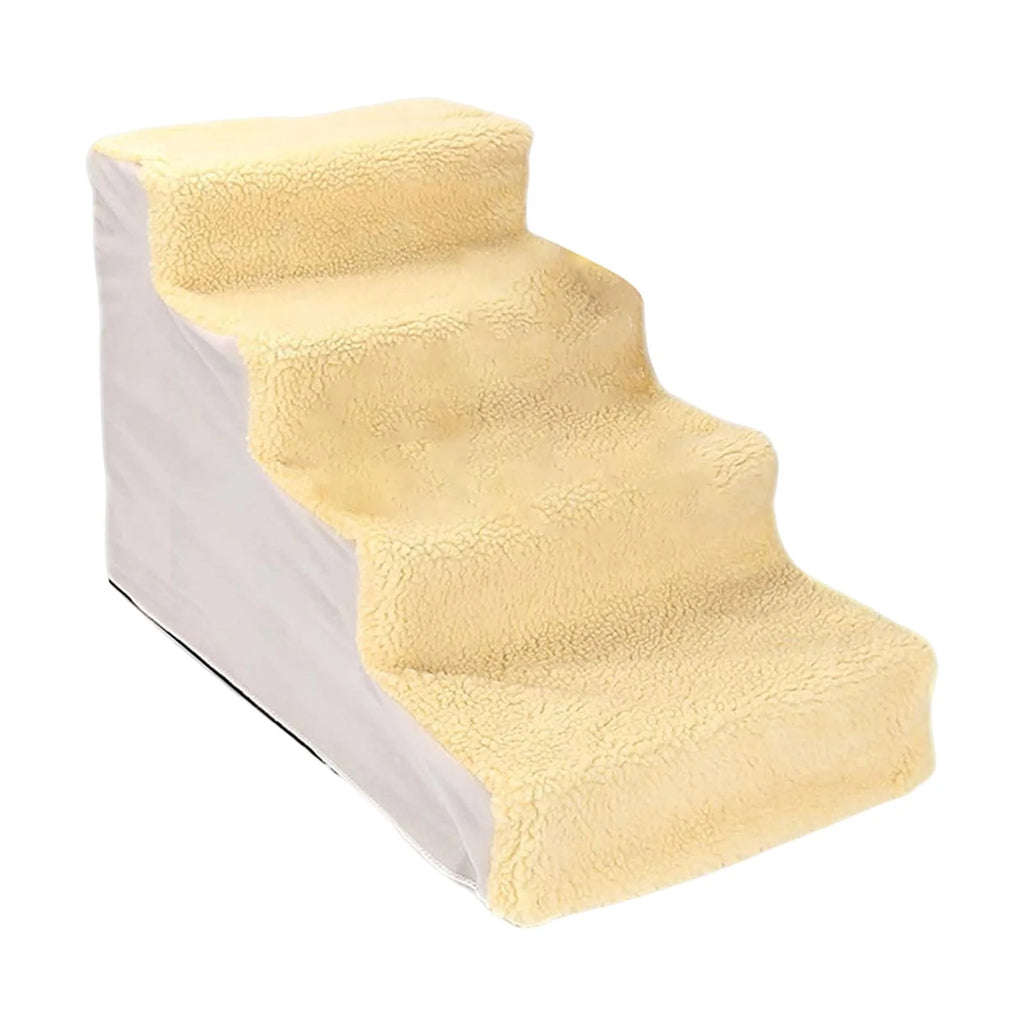 Yellow Non Slip Detachable Washable Pet Stairs V2033