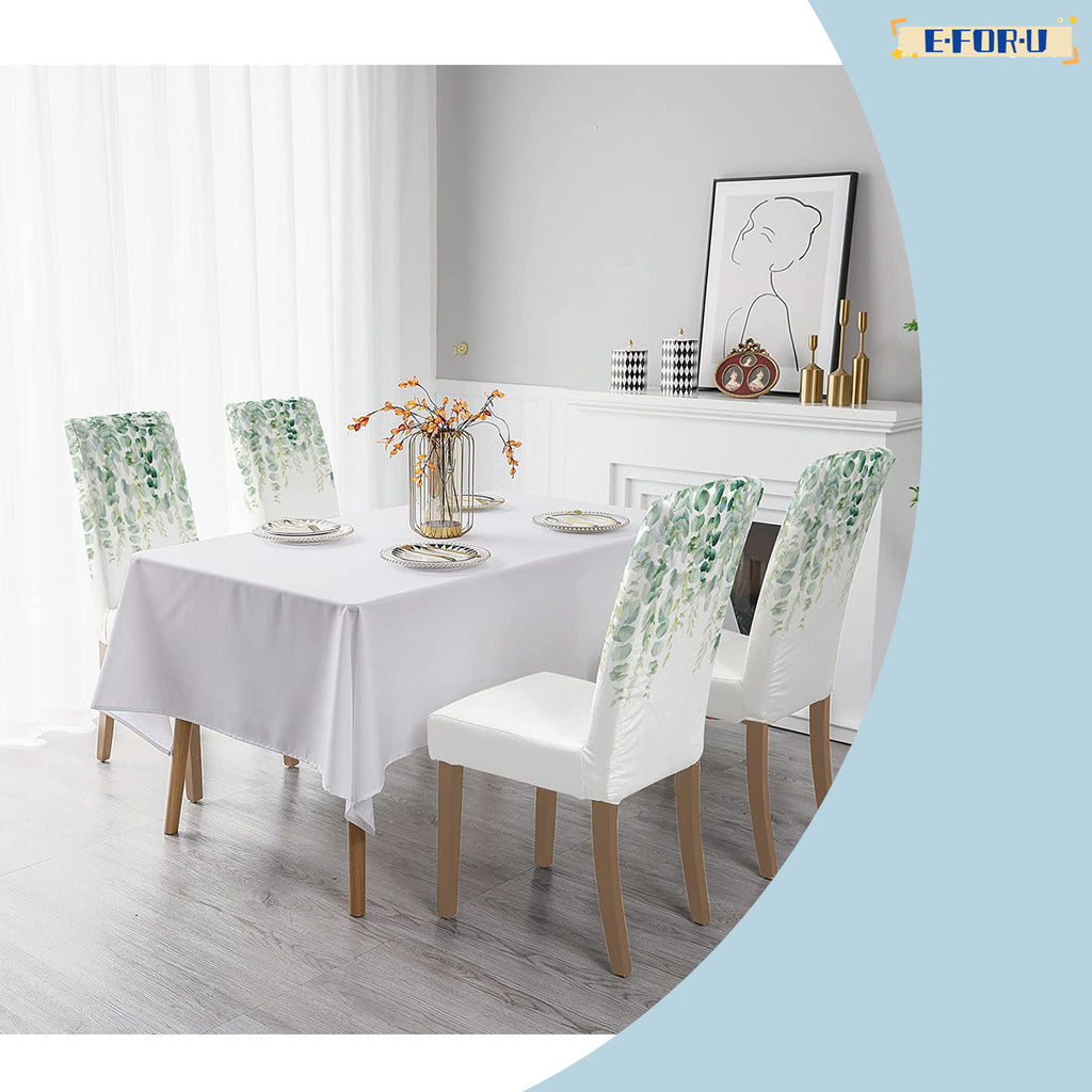 Spandex Stretch Removable Washable Parsons Chair Covers Set R28232