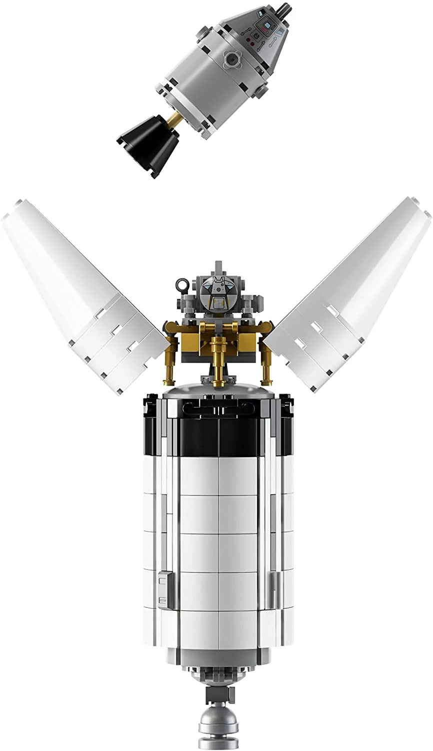 LEGO NASA Apollo Saturn V Outer Space Model Rocket Building Kit (1969 Pieces) M177970