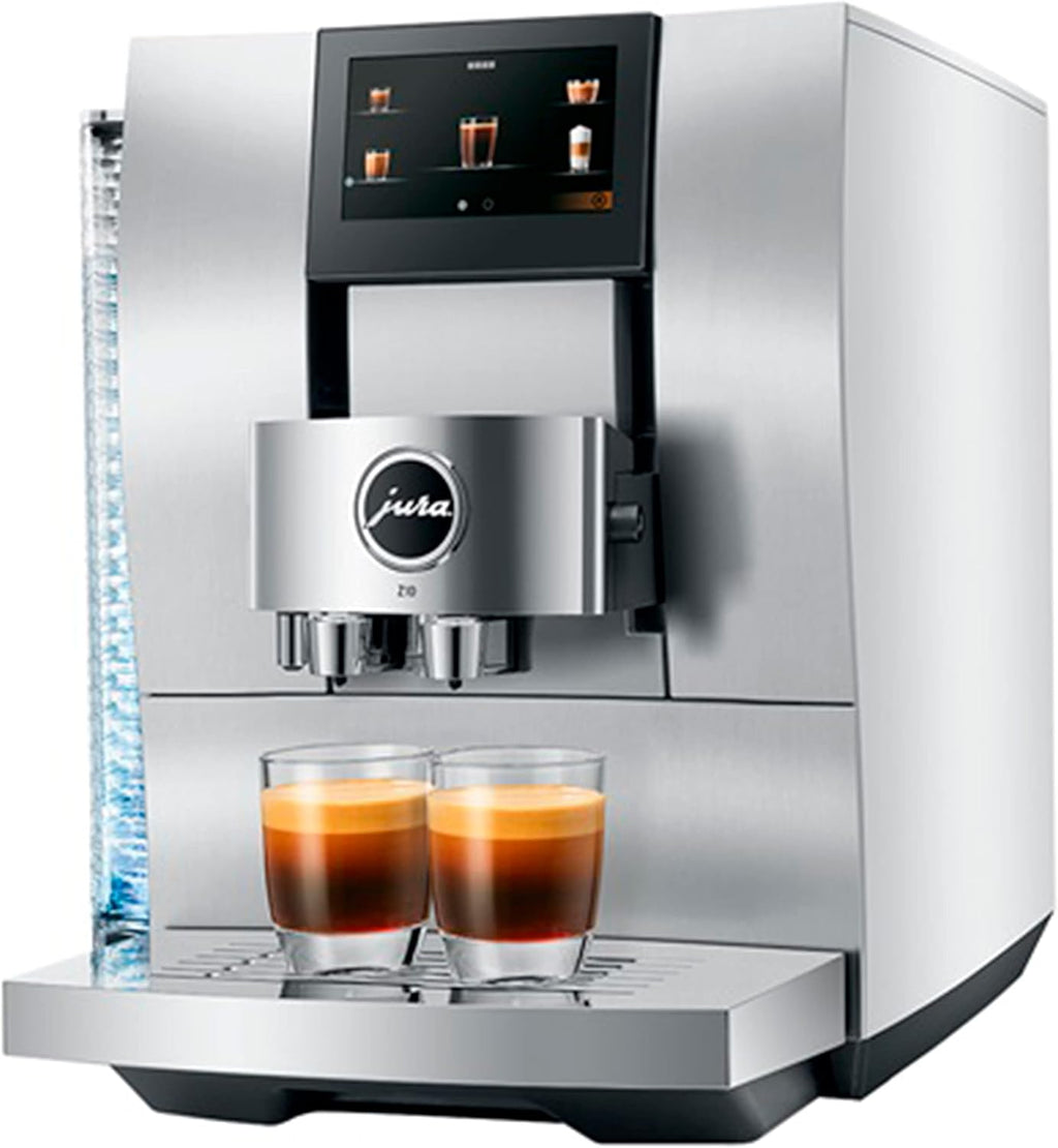 Aluminum White 16.9 Oz Fully Automatic Coffee Machine A20063