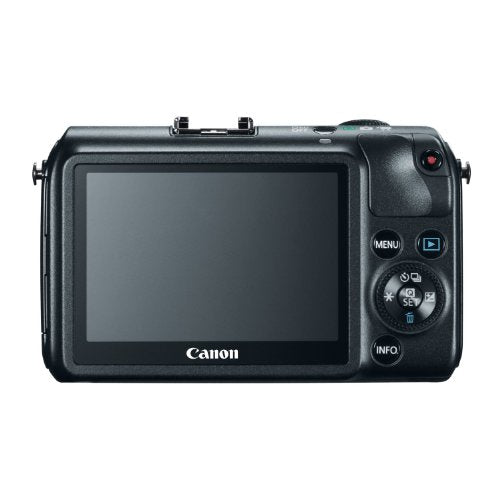 Black 18.0 MP Compact System Camera with 3.0-Inch LCD and EF-M22 STM Lens U398