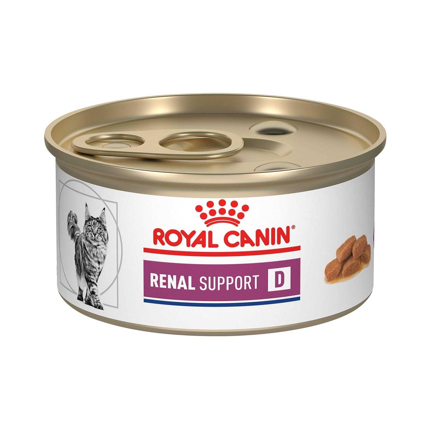 Veterinary Diet Feline Renal Support D Canned Food B250296