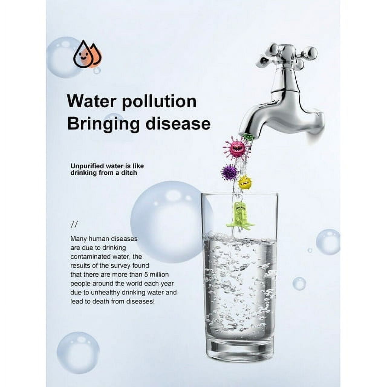 1.5L Hydrogen Water Bottle D75552