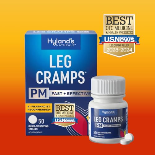 Leg Cramps PM Tablets, 50 Count D8646