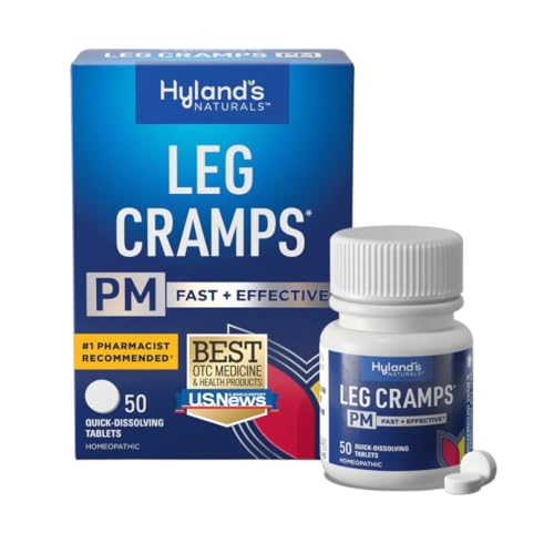 Leg Cramps PM Tablets, 50 Count D8646