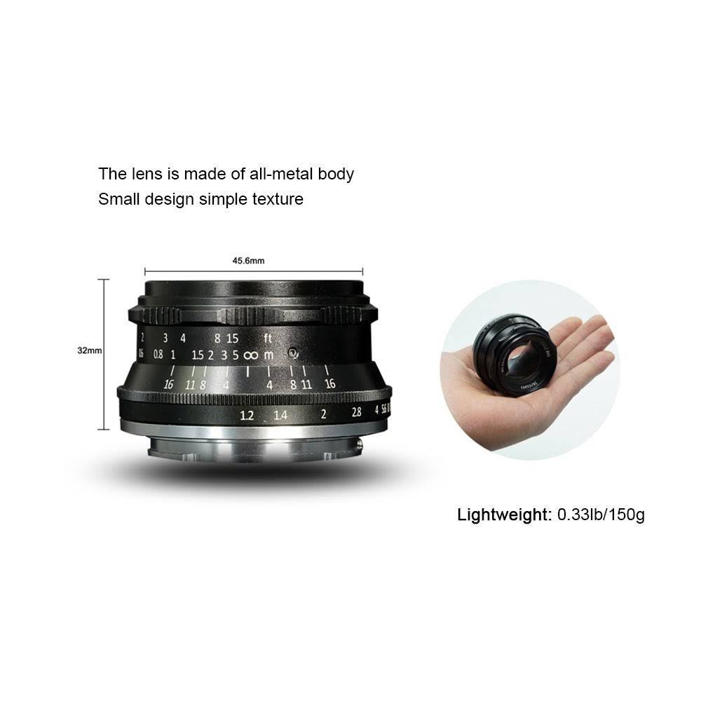 35mm f/1.2 Lens for Fujifilm x Mount (Black) F78442
