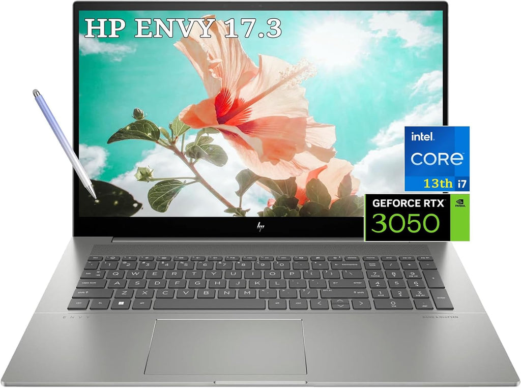 17.3 Touchscreen Laptop - i7-1355U - RTX 3050 - Backlit Keyboard - Windows 11 - Wi-Fi 6E - Thunderbolt 4 - 64GB RAM - 2TB PCIe SSD N873804