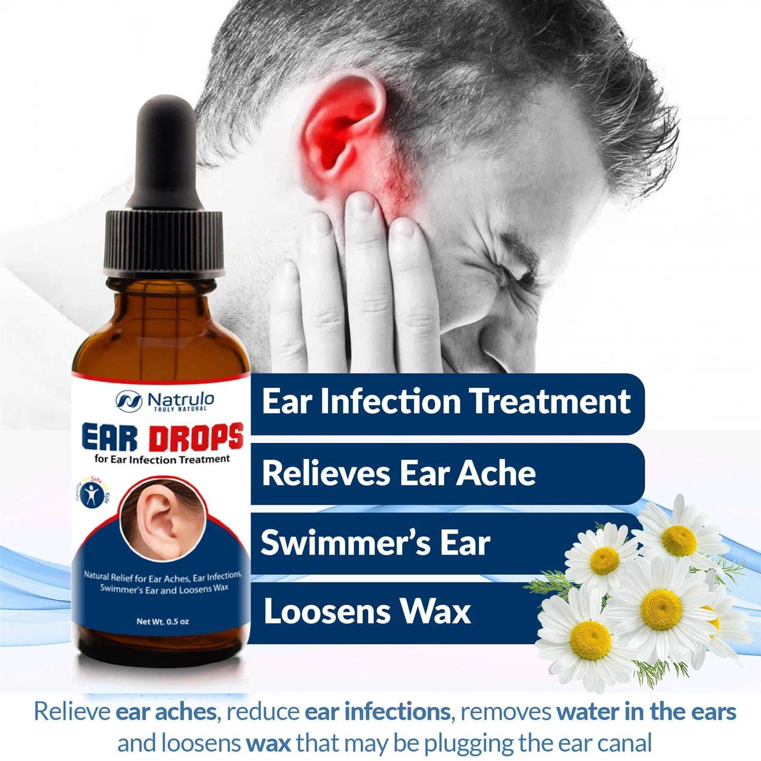 Organic Ear Drops for Adult Kids X3202