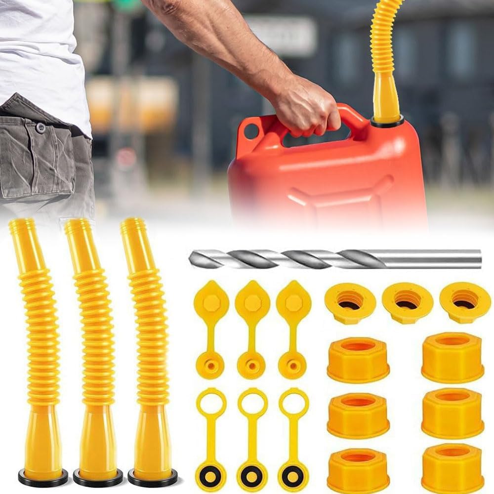 Gas Can Spout Replacement Kit with Flexible Nozzle (1 Kit) A992