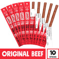 Original Beef Grass Fed Beef Jerky Sticks 10ct 1.15oz K134