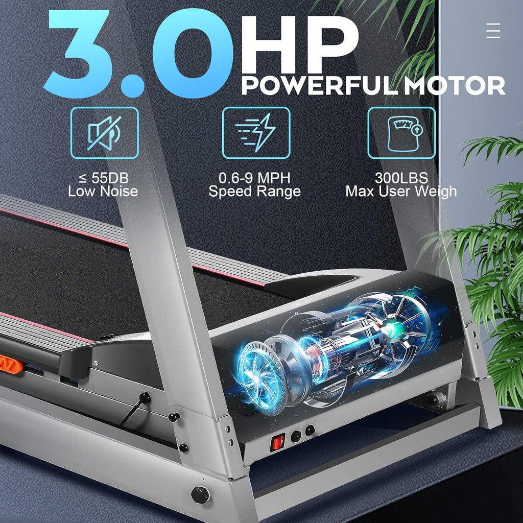 3.0 HP Electric Treadmill with Incline R8058