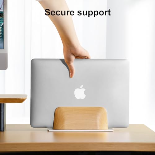 Wooden Vertical Laptop Stand M4946