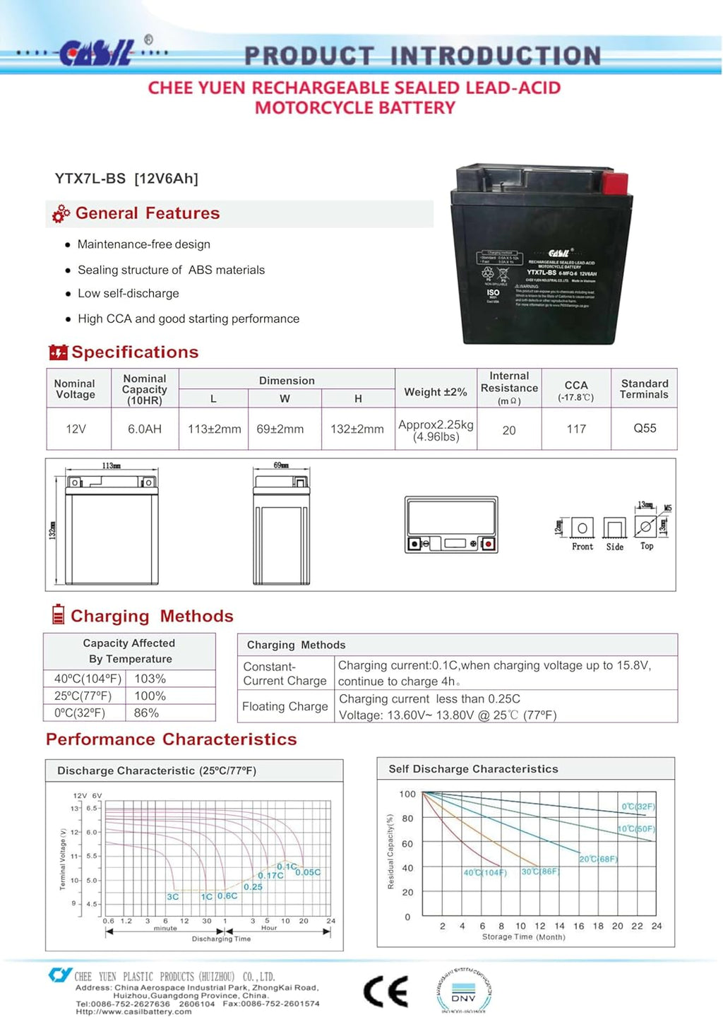 12v 7Ah Battery J973986