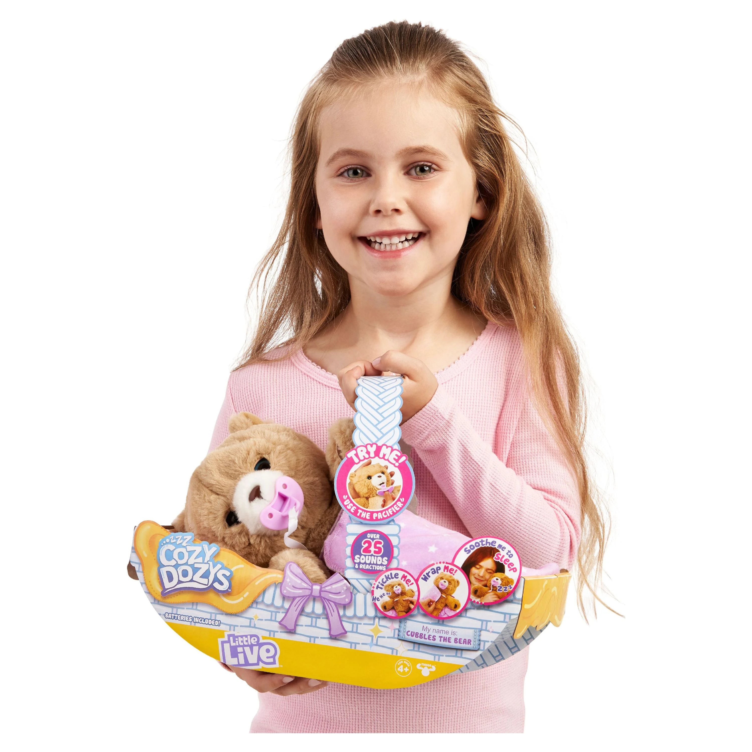 Cozy Dozy Bear with Sounds and Reactions W57280
