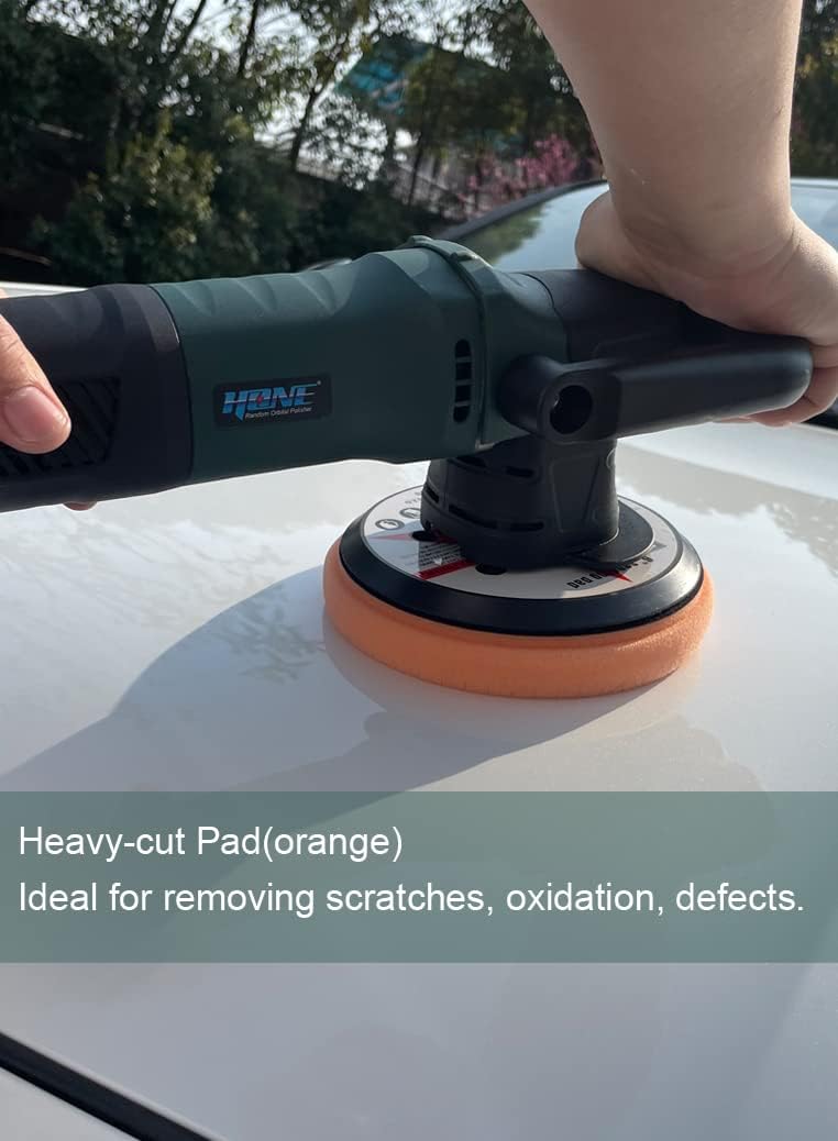 6 inch 750W Random Orbital Polisher Buffer with 6 Variable Speed Z440