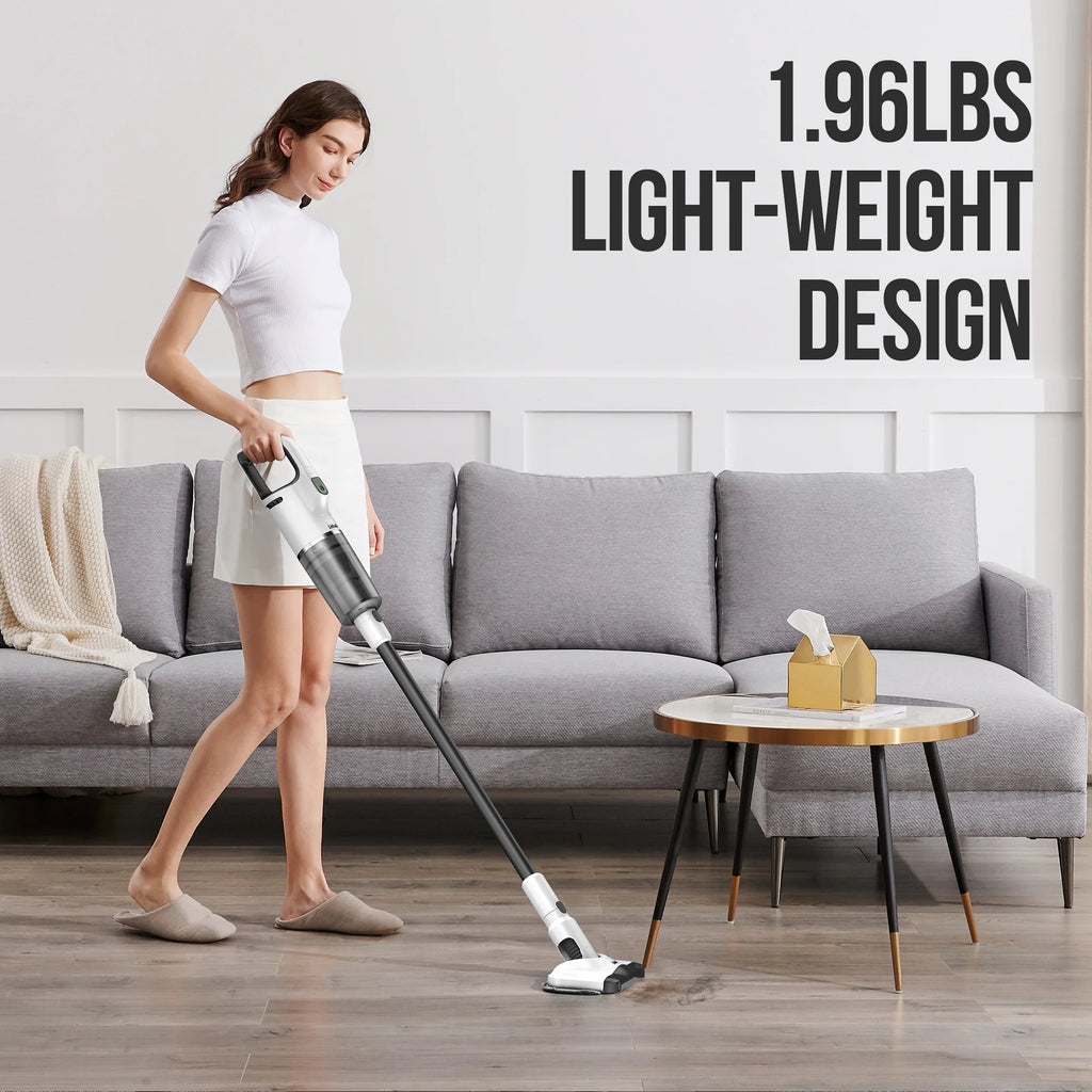 6-In-1 Cordless Vacuum Cleaner with 4Ah Battery White G4640