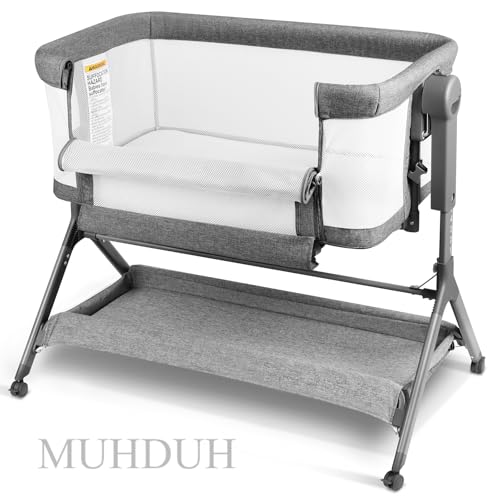 Grey 3-in-1 Rocking Bassinet with Mattress G71889
