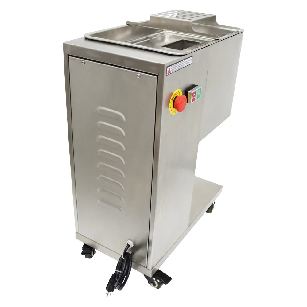 Stainless Steel Commercial Meat Slicer with 3mm Blade H114155
