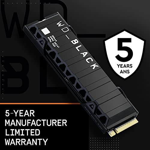 1TB NVMe Internal Gaming SSD Solid State Drive with Heatsink B753
