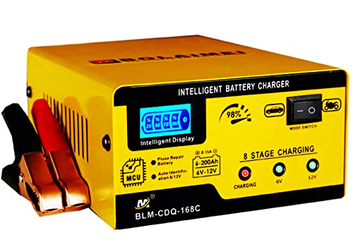 15A Smart Car Battery Charger for Lead Acid Batteries J77912
