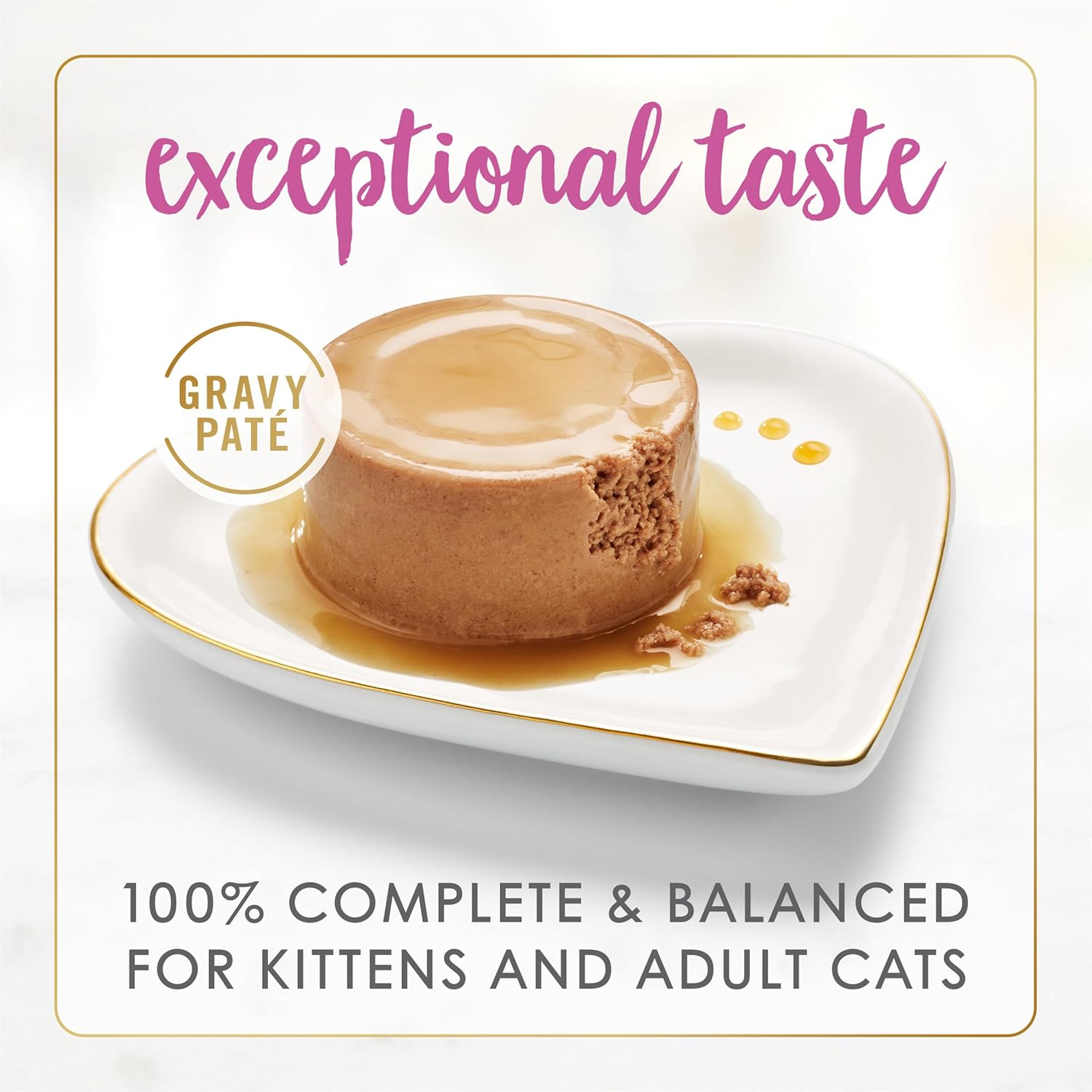 Chicken Feast Pate Wet Cat Food, 3 oz. Cans, Pack of 24 F216
