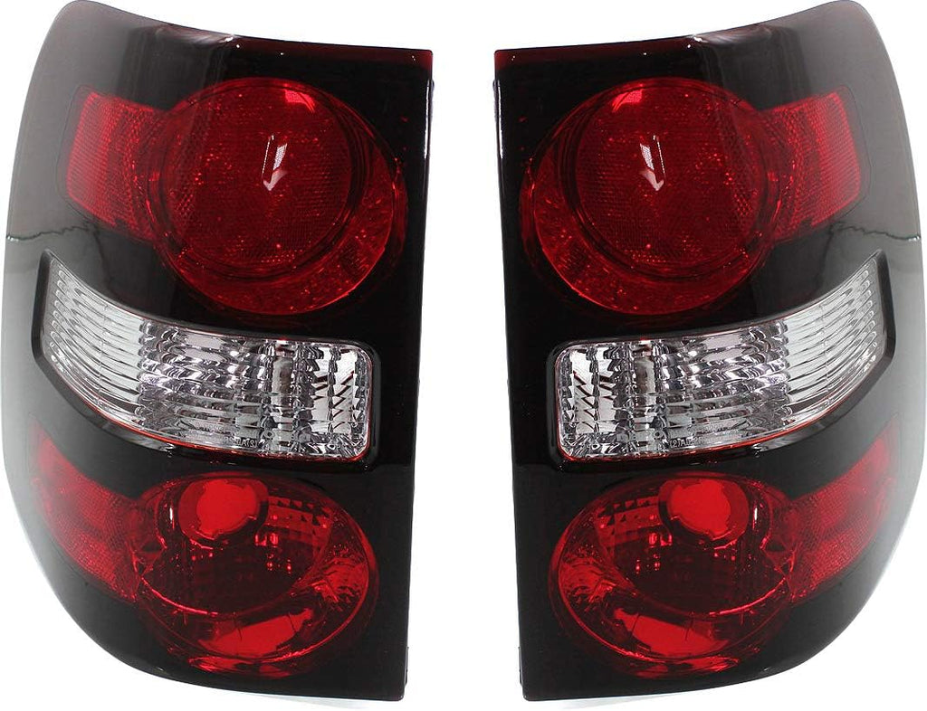 Set of 2 Tail Light Lens and Housing L78371
