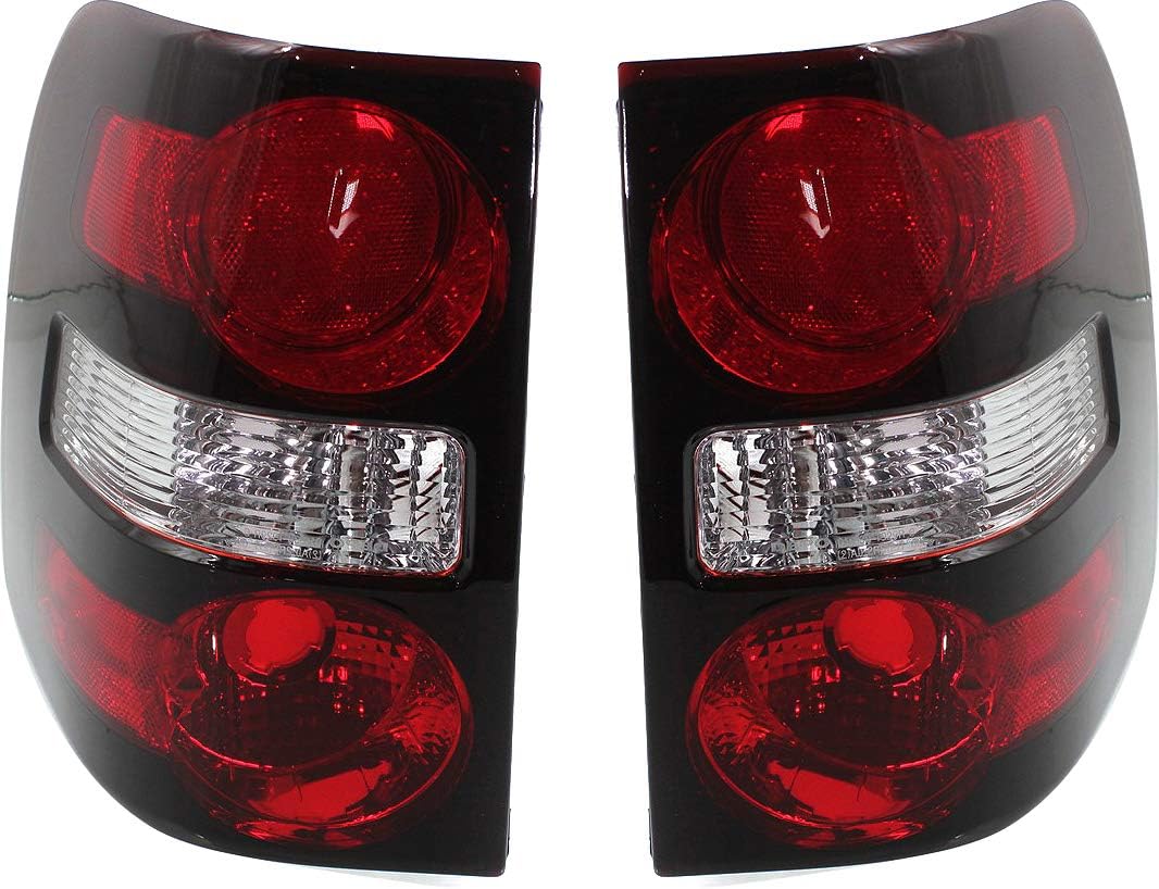 Set of 2 Tail Light Lens and Housing L78371
