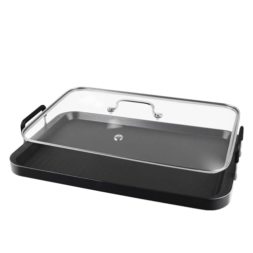 2 Burner Non-Stick Aluminum Griddle U43943