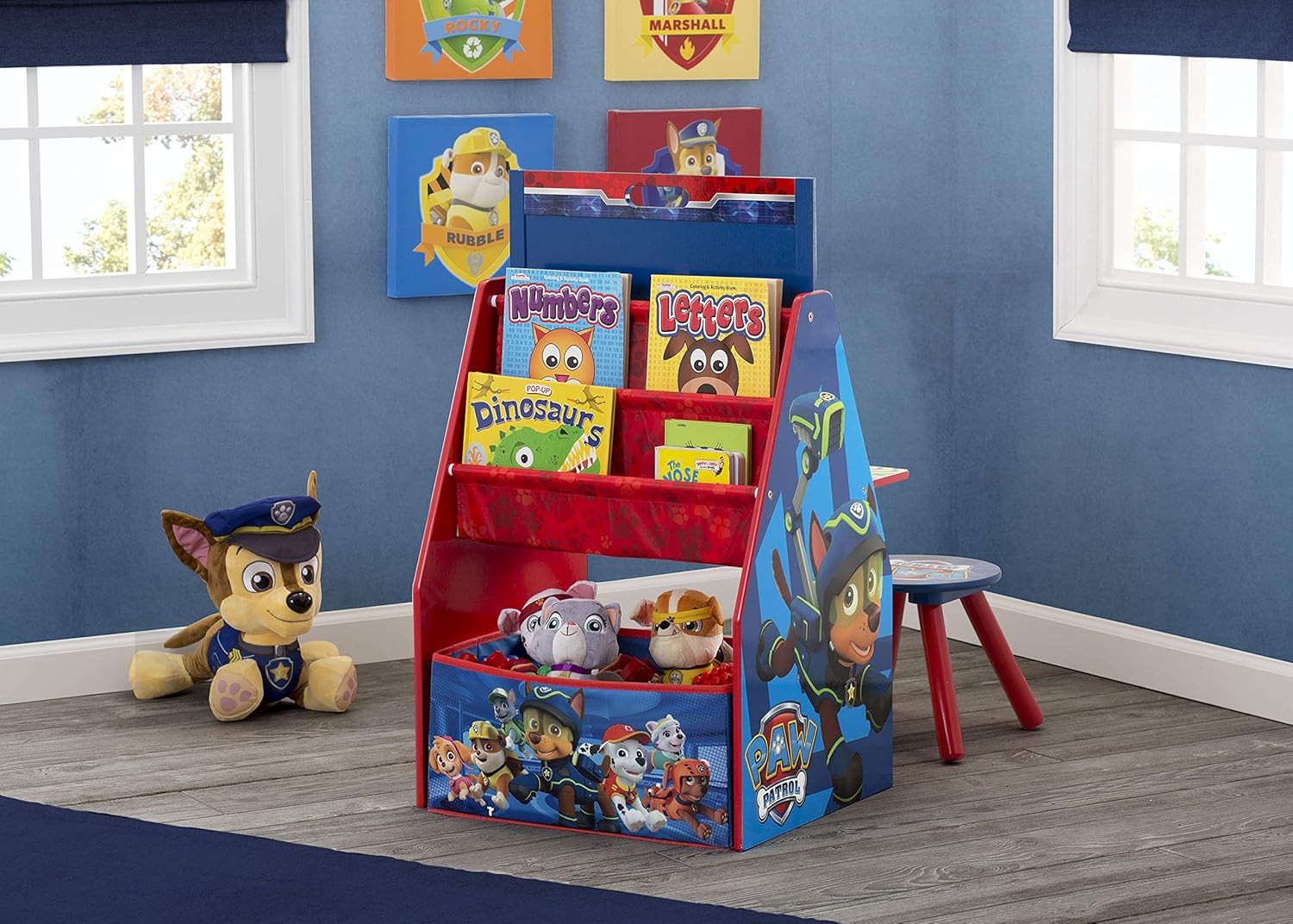 Kids Table and Chair Set with Storage, 2 Chairs Included U70672