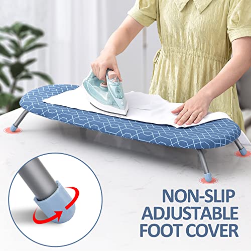 Foldable Ironing Board with 2 Heat Resistant Covers A2506