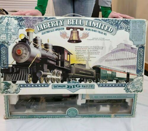 Big Hauler Liberty Bell Limited Train Set G Scale I2906