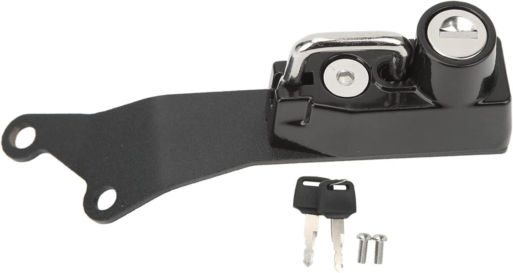 Black Motorcycle Helmet Lock with 2 Keys C55884