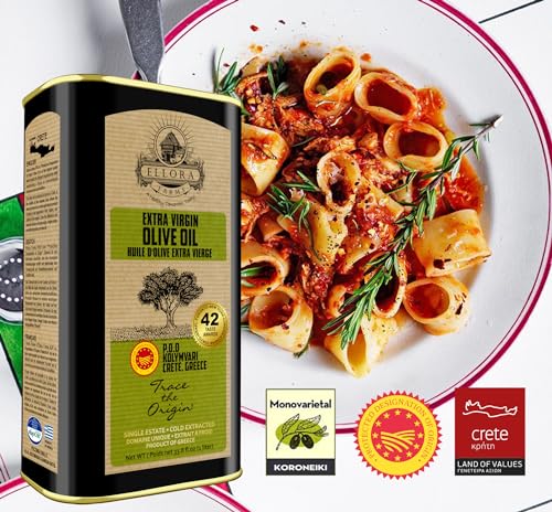 Certified PDO Extra Virgin Olive Oil, Cold Press, 1 Lt Tin (33.8 oz.) D789219