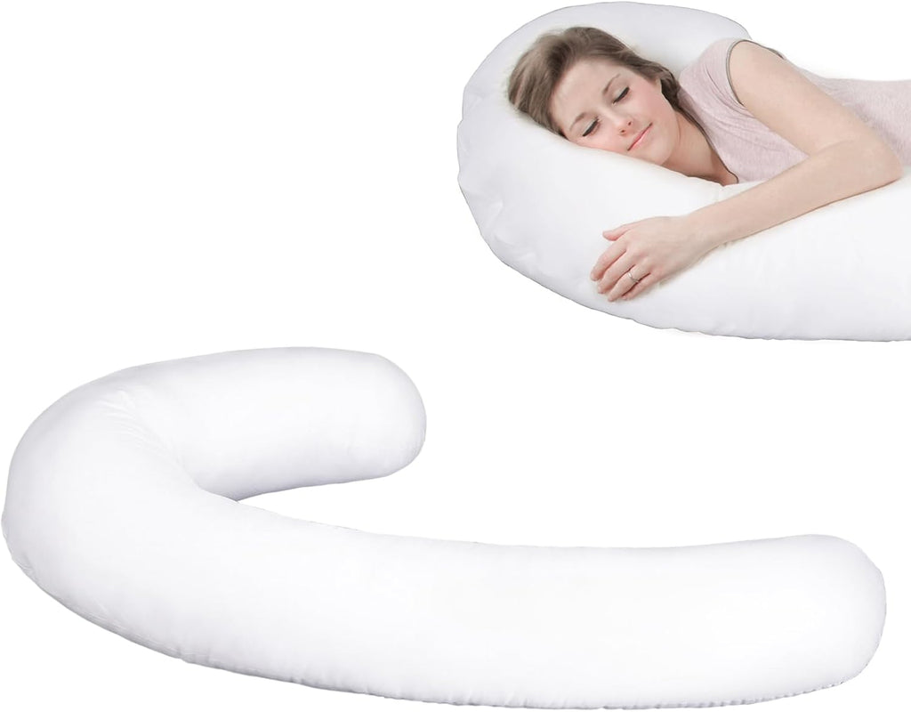 White Cotton Zippered Pillowcase Z106860