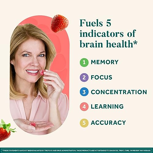 Caffeine-Free Brain Supplement Gummies K7618