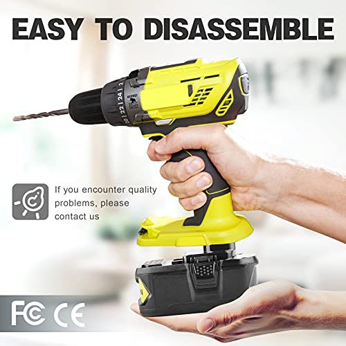[2Pack] 18V 6.0 Ah Battery for Ryobi ONE+ System 18-Volt Cordless Tool Battery H871225