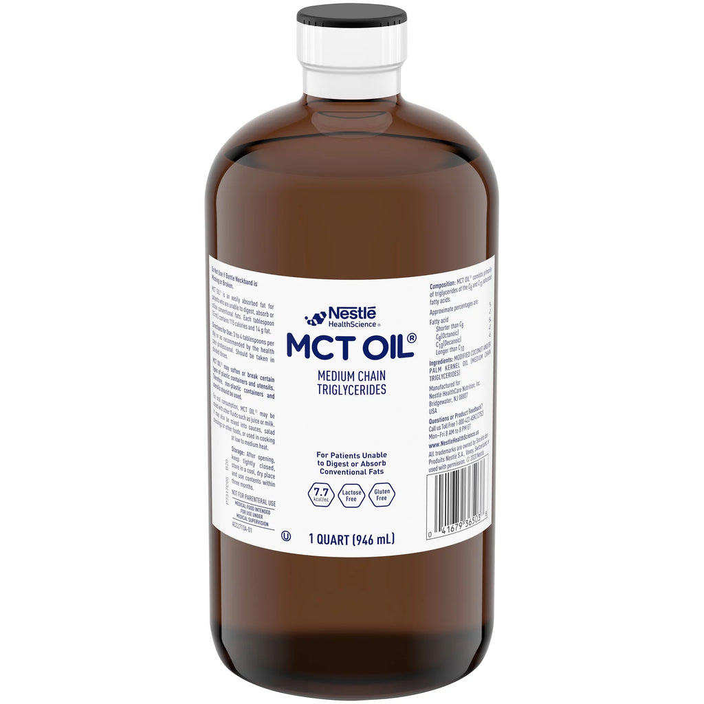 Unflavored MCT Oil Oral Supplement 32 oz Bottle 6 Ct T520088