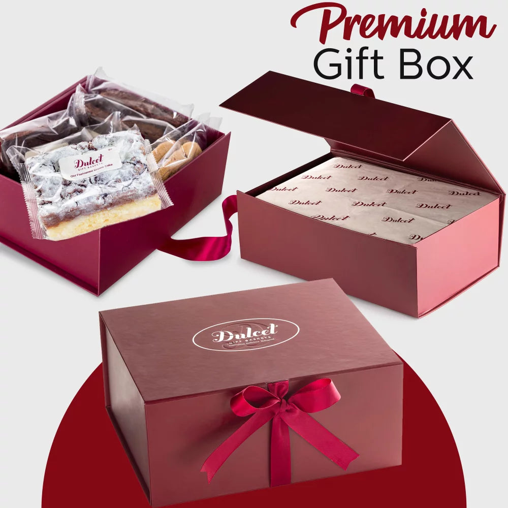 Assorted Bakery Gift Basket with Chocolate Lava Bundt, Chocolate Brownies, Pumpkin and Marble Loaf, and Assorted Rugelach K5287