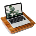 Natural Acacia Wood Lap Desk with Storage K55831
