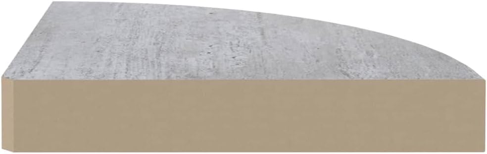 4 pcs MDF Corner Wall Shelves 13.8" x 13.8" x 1.5" N237